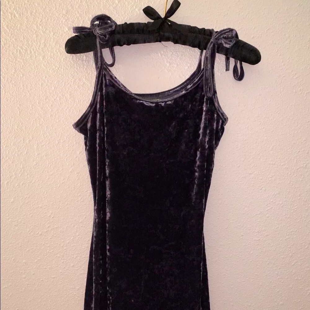 Authentic 90’s vintage velvet mini dress